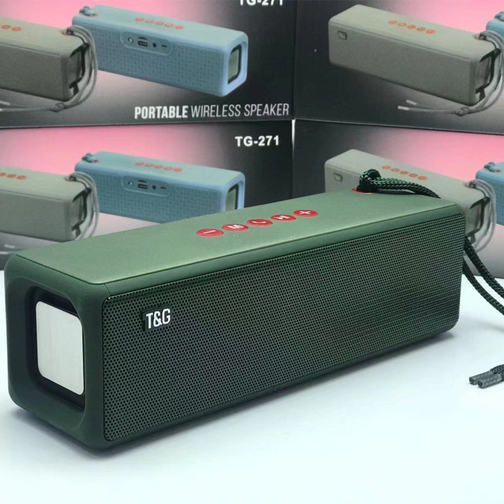 New TG271 Bluetooth speaker mini outdoor portable low bass TF card USB flash drive Bluetooth audio