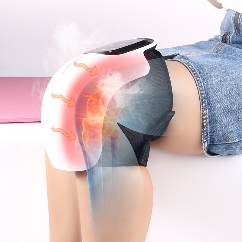 Knee joint physiotherapy device wireless red light heating knee massager electric knee brace knee massage device