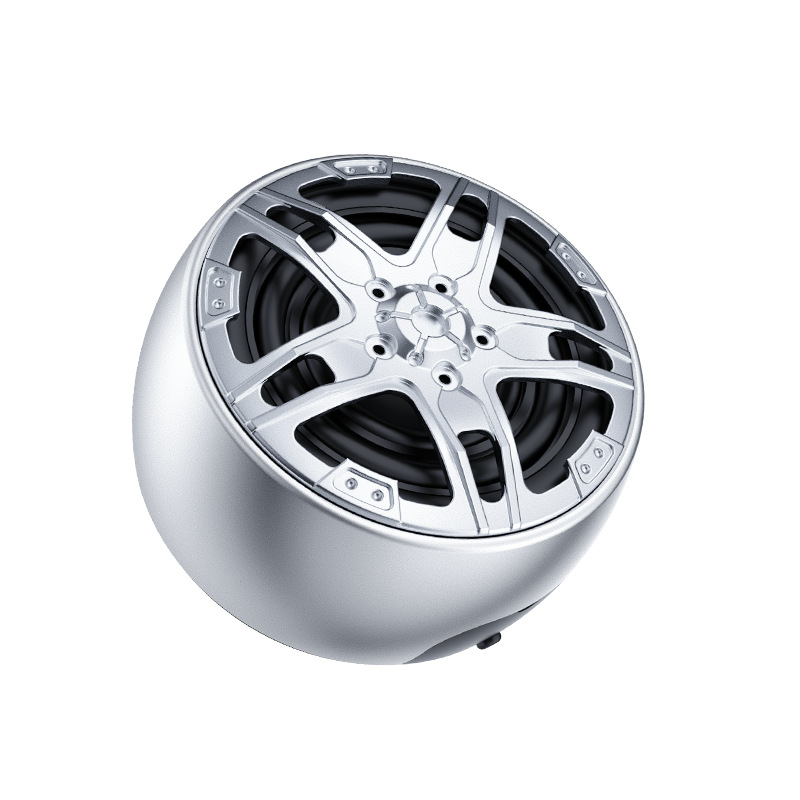 Audience Metal Shell Bluetooth Speaker Wireless Outdoor Mini Small Steel Cannon Portable Waterproof Heavy Bass