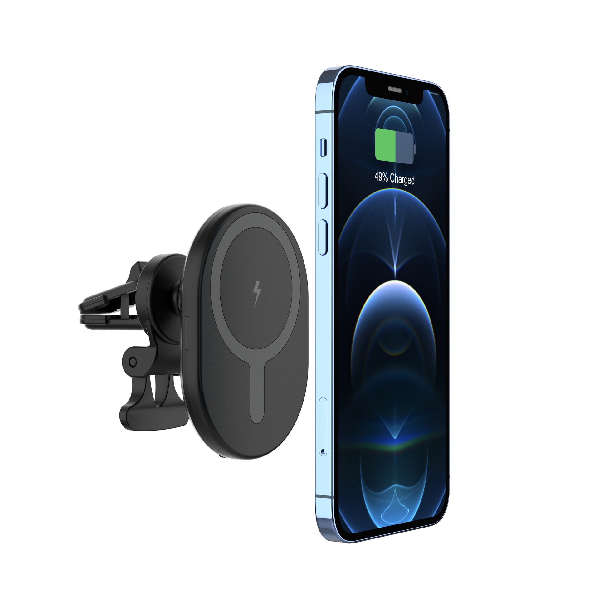 D8 Magnetic Car Wireless Charger for Apple Phone iphone12 Charging Car Charger Wireless Fast Charging