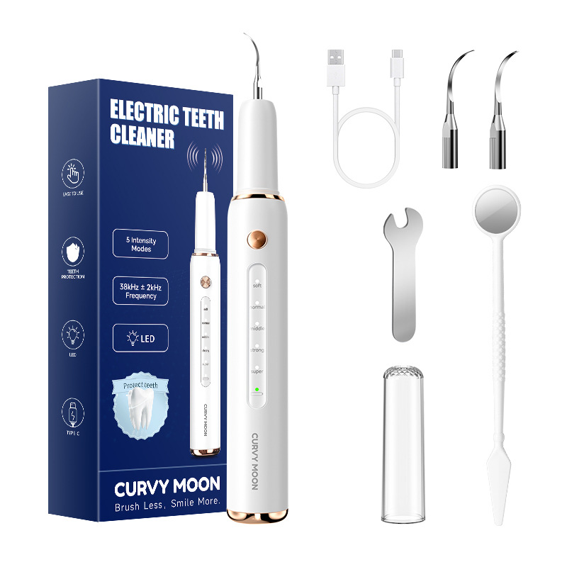 Yue'er Wanwan ultrasonic tooth cleaner, removes tartar and tooth stains, cleaning machine, plaque remover