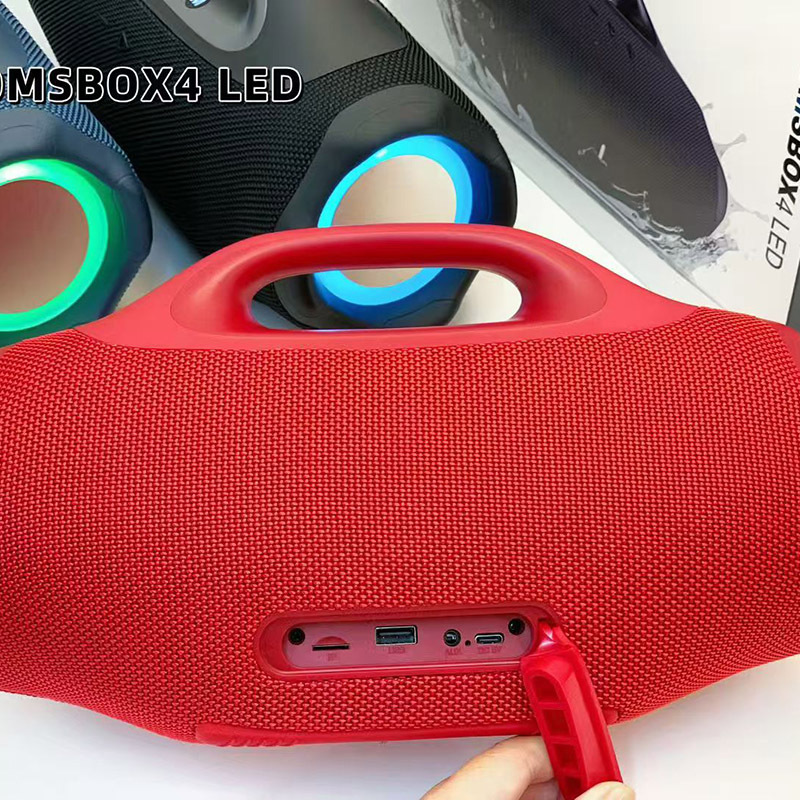 New Big God of War 4 Heavy Bass Boombox 4 LED Generation Wireless Bluetooth Speaker Outdoor Sports Bluetooth Speaker