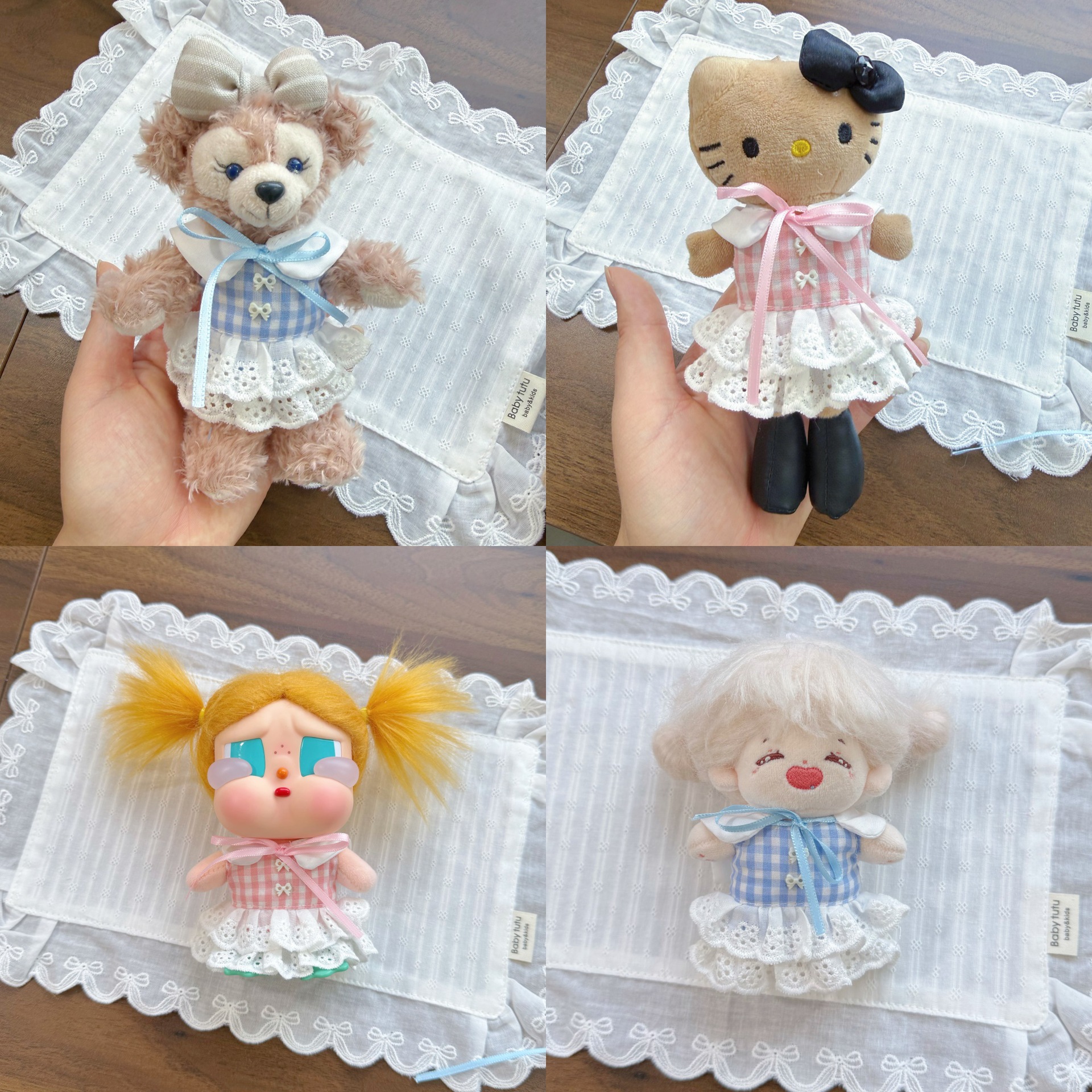 New zsiga Gazi sister doll clothes 1/8 posable doll lace skirt doll replacement summer