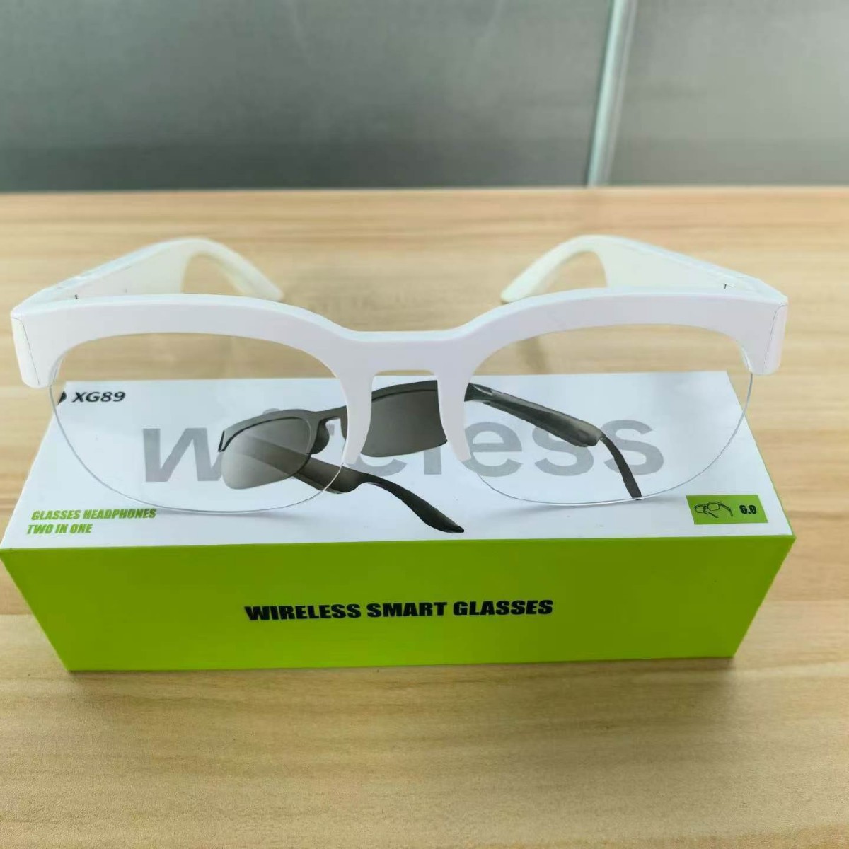 XG89 AI translation audio Bluetooth glasses sunglasses anti-UV outdoor sports cycling listening calls