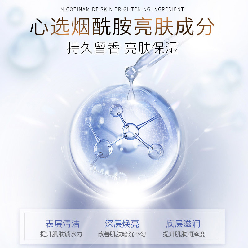 Jianmei Chuangyan Niacinamide Shower Gel Body Moisturizing Nourishing Large Capacity Lotion Women Perfume Grade Long Lasting Fragrance