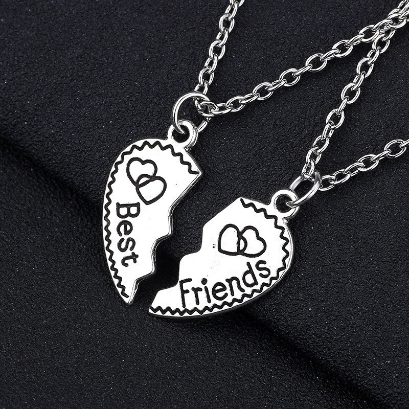 Best friend matching necklace Best friend mother daughter Tai Chi pattern