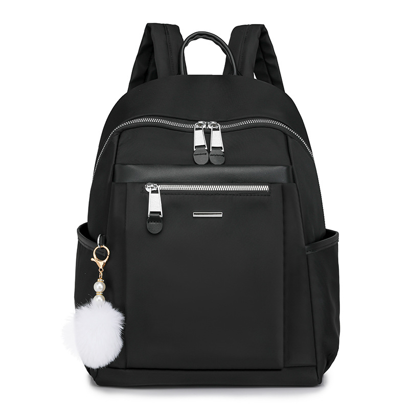 Travel backpack women nylon cloth double-shoulder bag women 2025 new travel lightweight simple large capacity