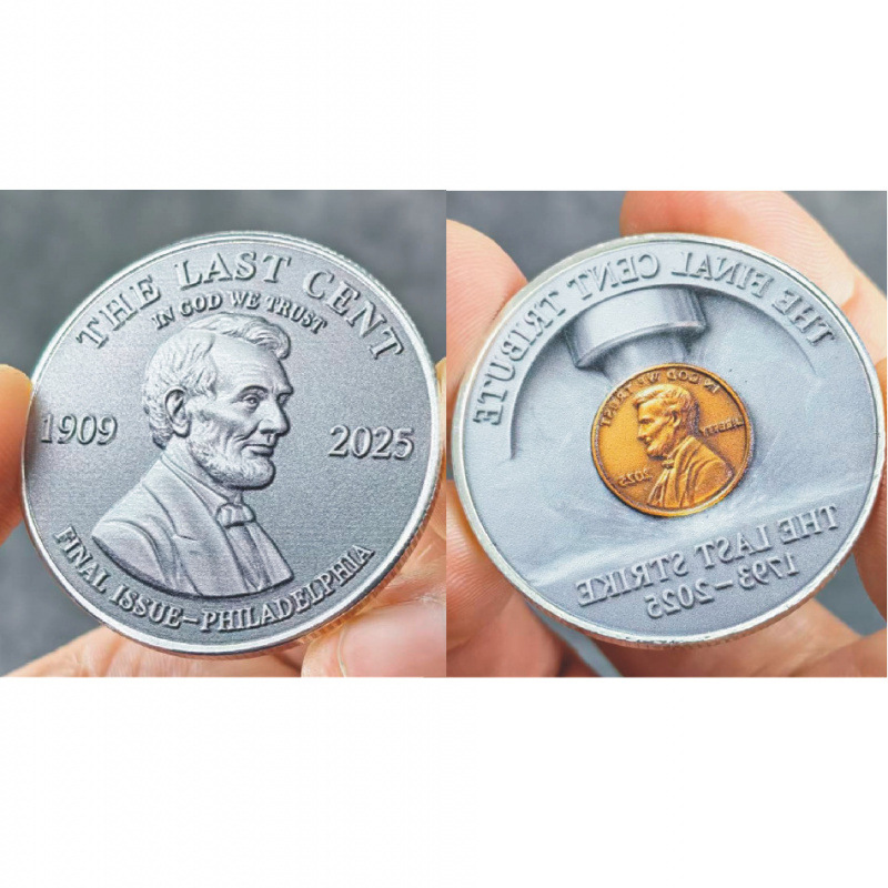 New 1776 United States 250th Anniversary of Founding 3D Commemorative Medal Declaration of Independence Challenge Coin Commemorative Collectible