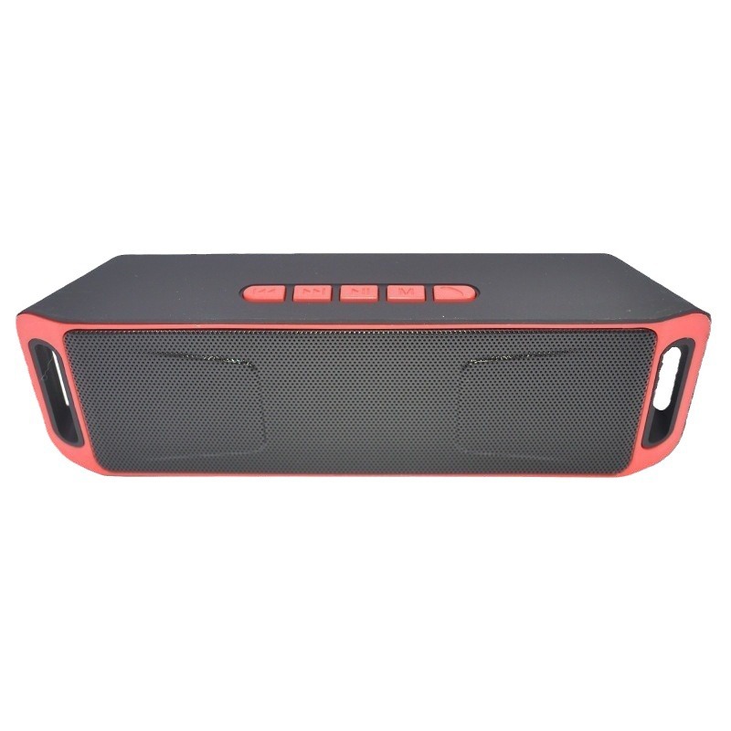 SC208 Bluetooth Speaker Mini Card Small Speaker Computer Heavy Bass Outdoor Wireless Dual Speaker Player