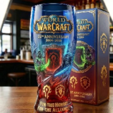 Independent site colored bottle glass bottle wine set colored glass bottle new beer mug