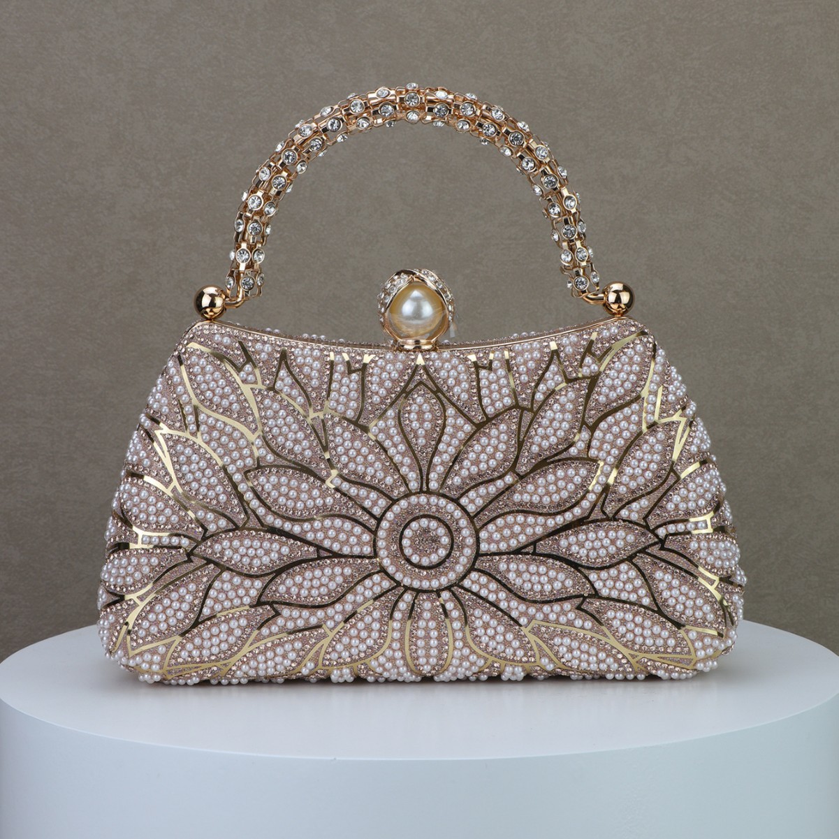 2026 New Evening Bag Women's Rhinestone Clutch Evening Bag Handbag Party Bag Banquet Bag