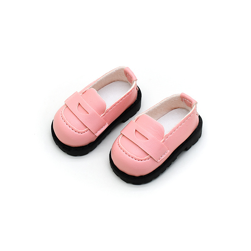 10/15/20CM Cotton Doll Shoes 6/8-Point BJD Leather Shoes 17CM Labubu LinaBell Pendant Shoes
