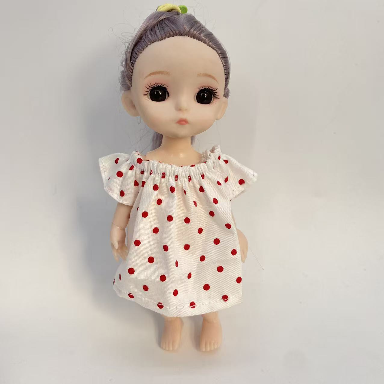 Small skirt 14cm,掌门狗 dress 10cm pendant doll top suitable for Labubu doll clothes accessories