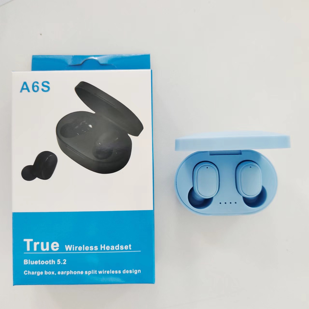 A6S Bluetooth Earphone Sports 5.3 In-ear Ultra-long Battery Life Bluetooth Wireless Stereo Headset