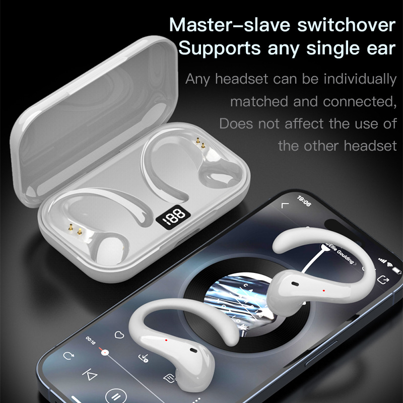 New private mold over-ear sports Bluetooth earphones stereo sound quality long battery life wireless earphones