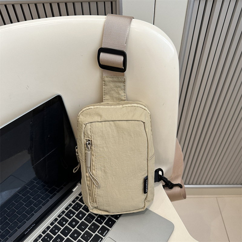 Commuting sports outdoor men women chest bag phone bag new travel single shoulder crossbody bag