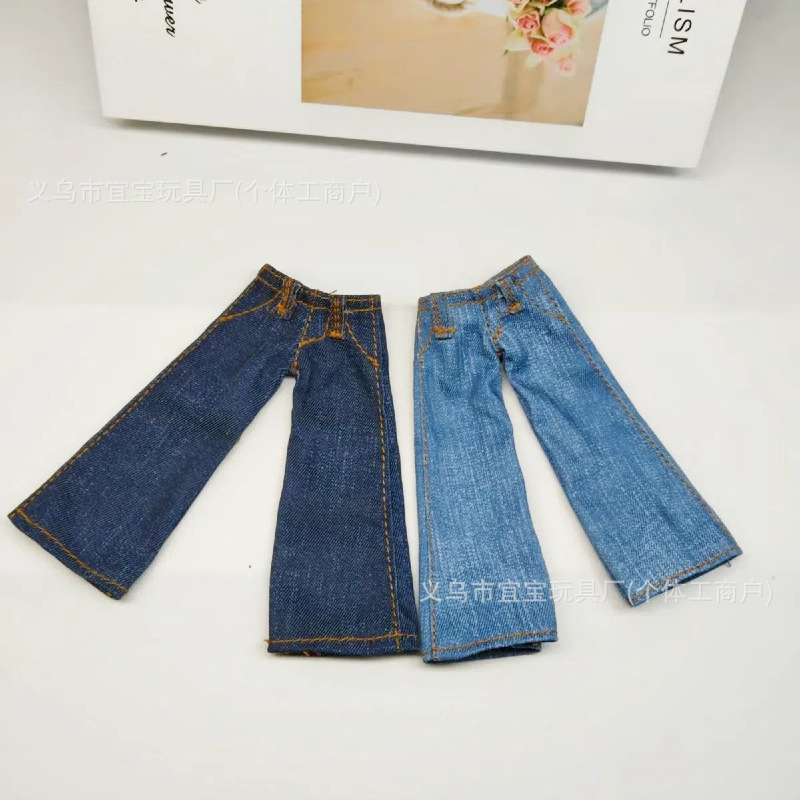 Long Leg KT Denim Wide Leg Relaxed American High Street Hiphop Loose Wide Leg Long Leg Jeans