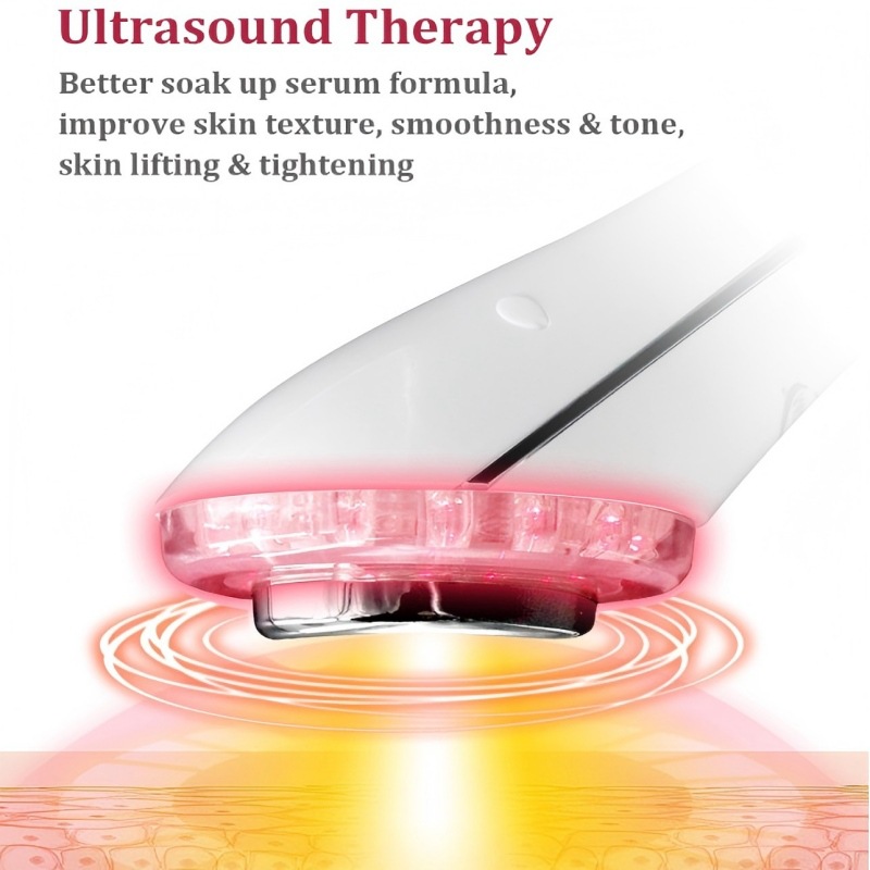 Water Light Instrument Ultrasonic Ion Import Beauty Instrument Home Use Wrinkle Reduction Firming Pore Cleaner