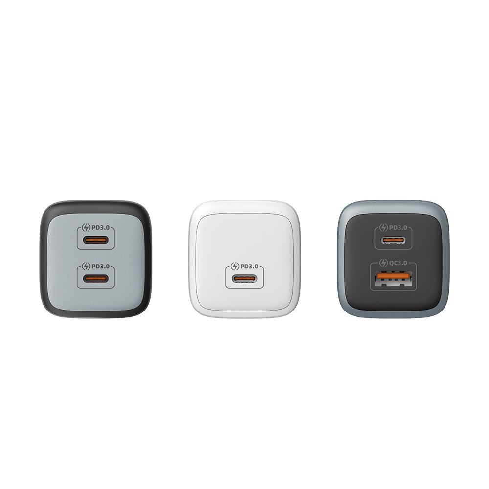 US Standard PD45W ETL Certified Charger GaN Fast Charging Head Phone Computer Tablet Power Adapter