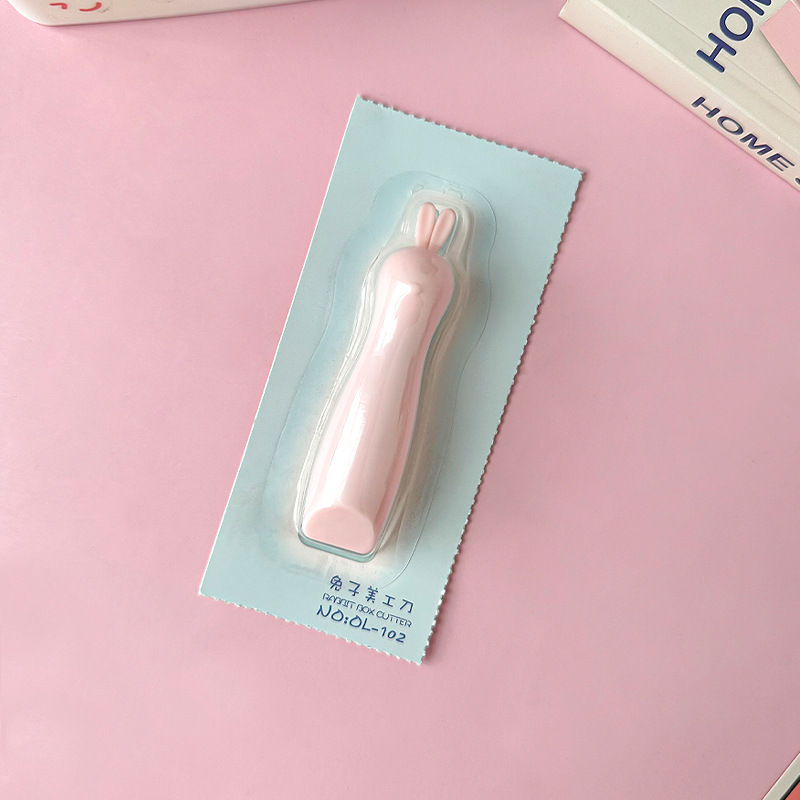 Cloud mini portable small student utility knife rabbit student office unpacking envelope letter opener box cutter