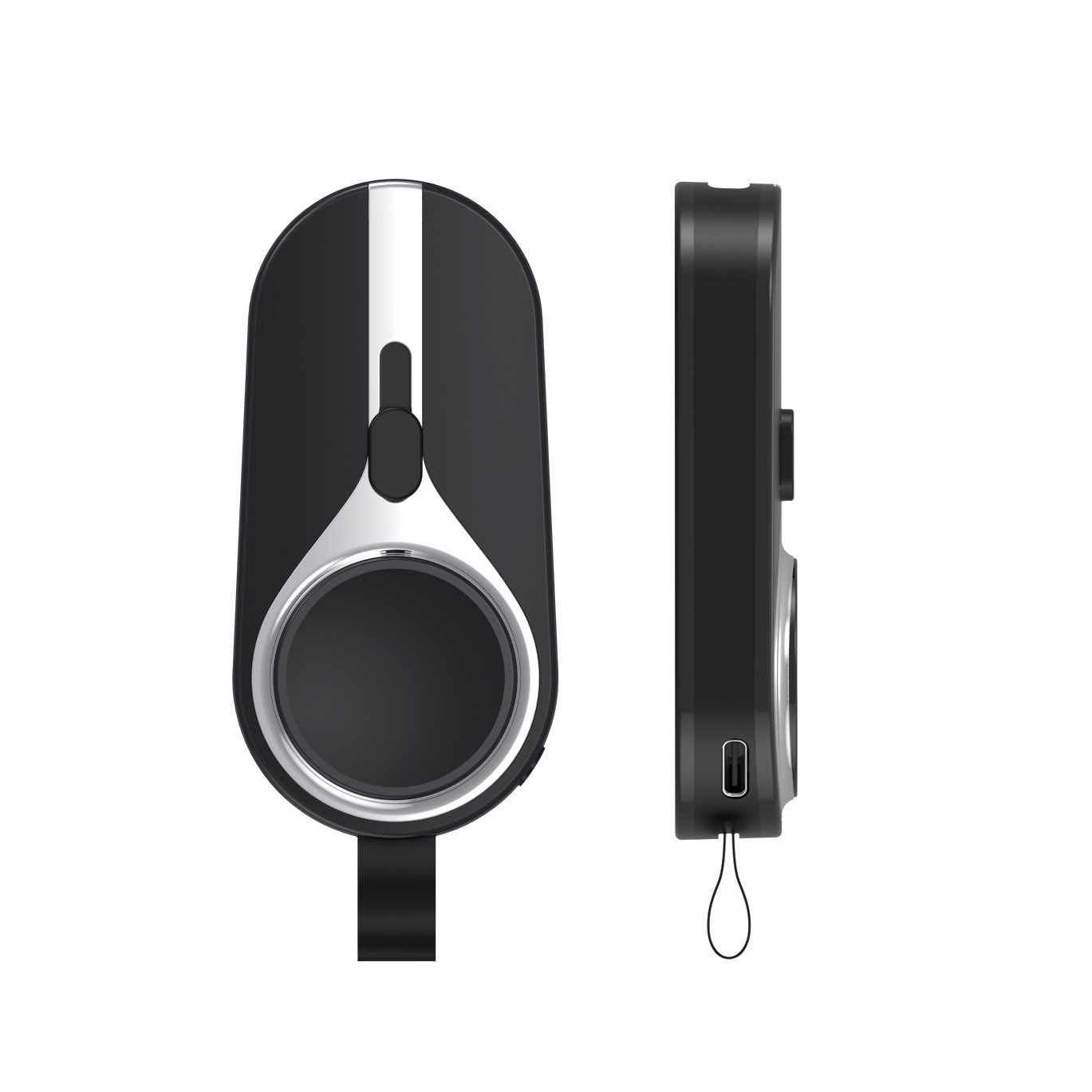 New mini keychain emergency power bank four-in-one retractable data cable connector wireless 2000MA MINI