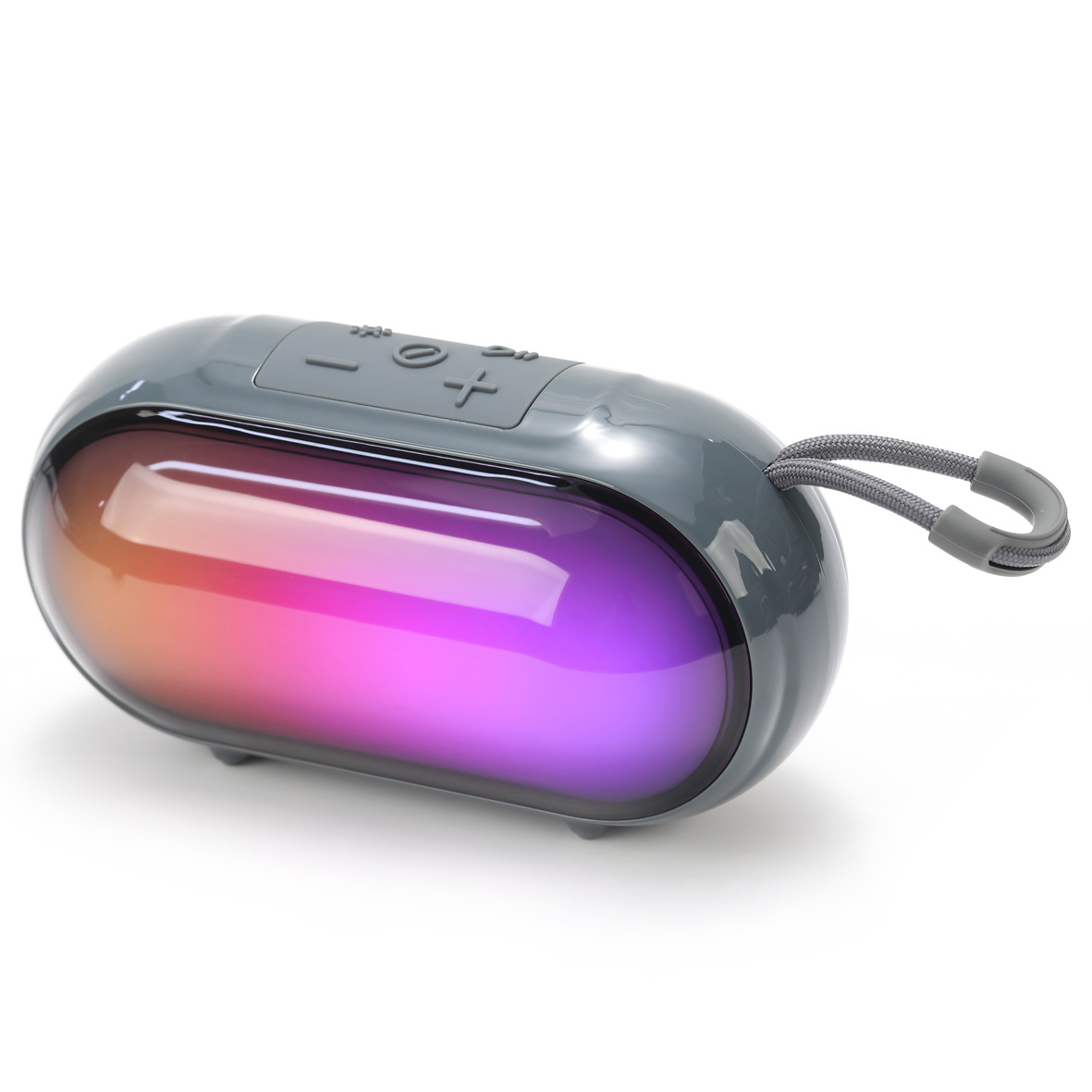 TG692 Pill-Shaped Color Light Large Battery Bluetooth Wireless Radio Speaker Rechargeable Portable Gift Speaker