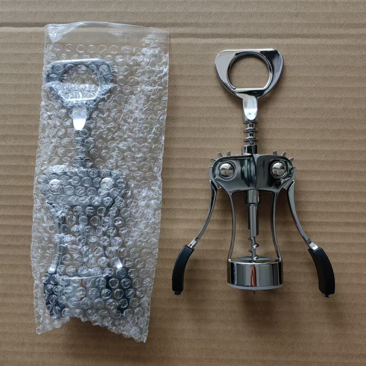 Fuhua Red Wine Opener Stainless Steel Drill Wine Opener Wine Knife Red Wine Corkscrew Opener Gift