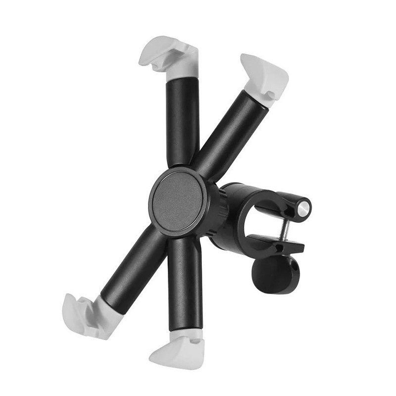 Motorcycle phone navigation mount 360-degree rotating electric bike phone mount plastic bicycle phone mount