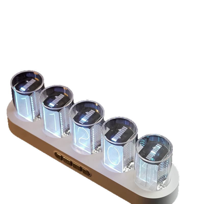Nixie tube clock LED light gaming computer desktop technology RGB decoration set electronic DIY digital