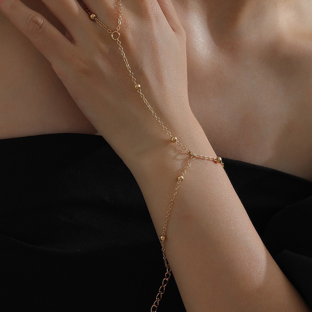 New Ring Bracelet Bracelet Y-Chain Geometric Bead Bracelet Wholesale