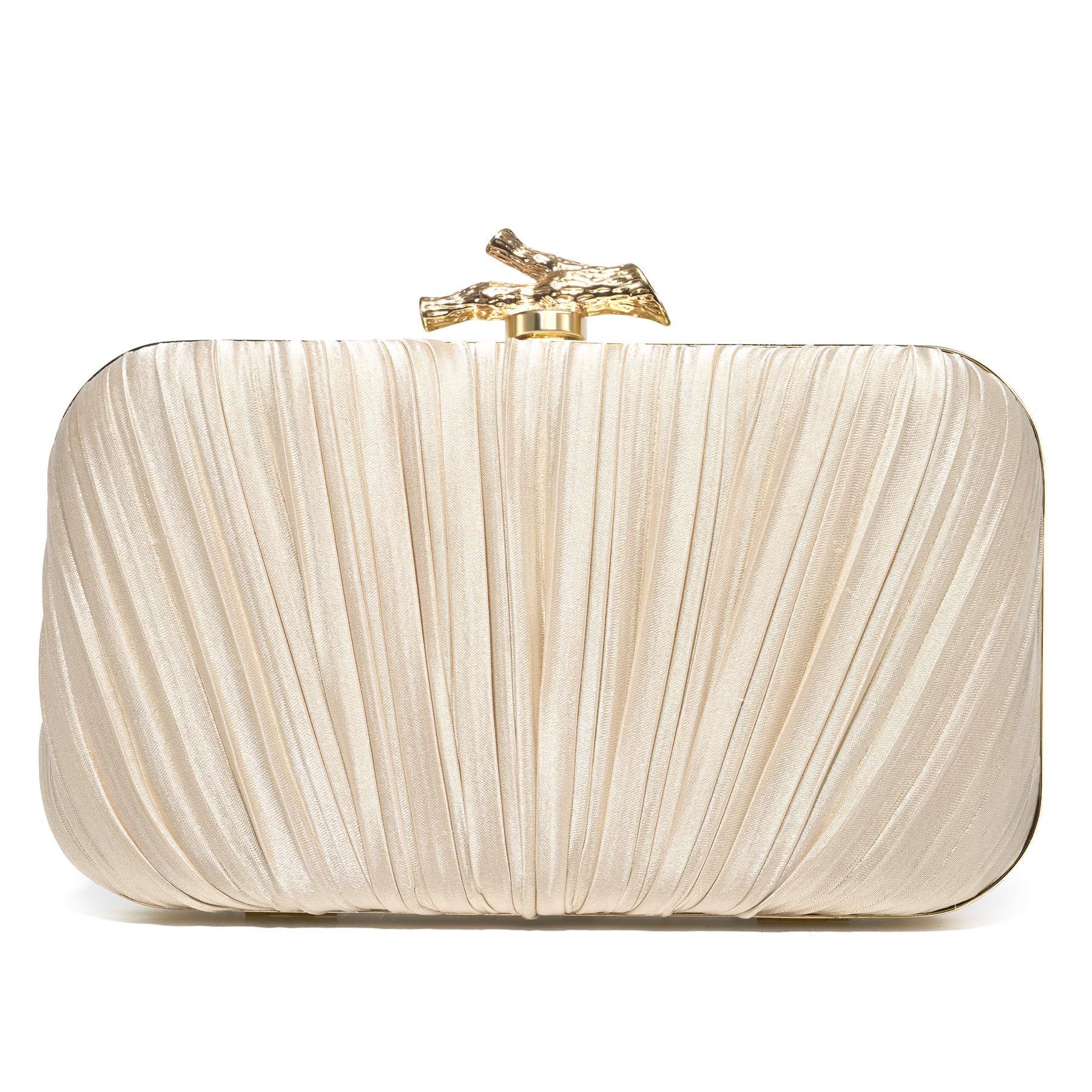2025 New Pleated Clutch Evening Bag Banquet Bag Women's Celebrity Evening Dress Bag Wedding Evening Bag