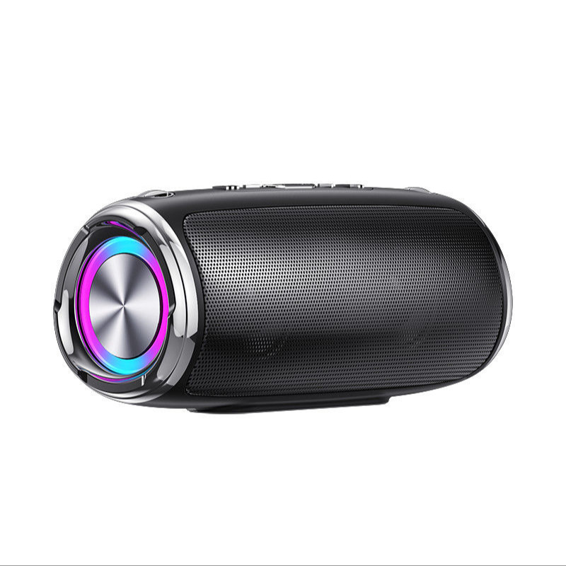 Bluetooth speaker AI smart heavy bass colorful light loud volume dance speaker cannon tube
