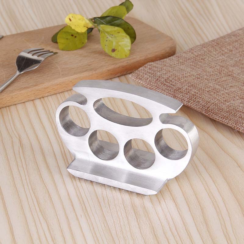 New household aluminum meat tenderizer, handheld meat mallet, metal steak pork tenderizer kitchen tool