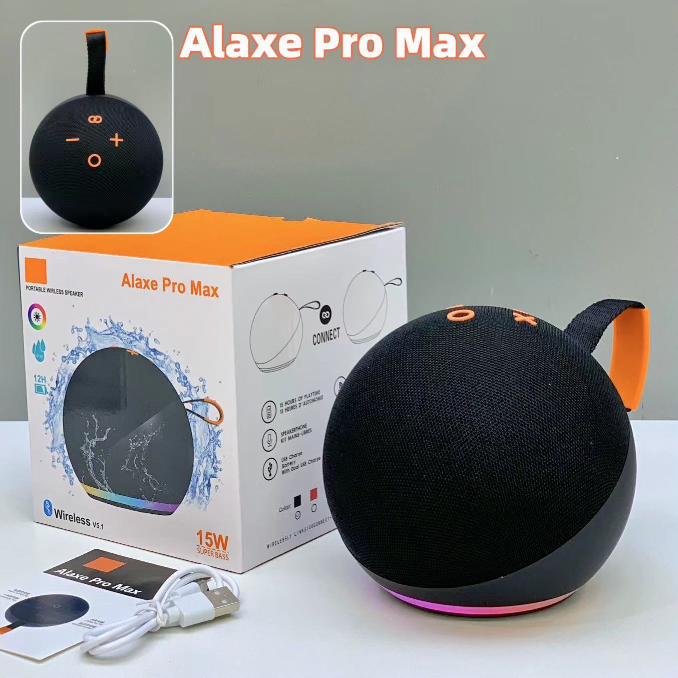 New Alaxe Pro Wireless Bluetooth Speaker Fabric Card Mini Subwoofer Sound