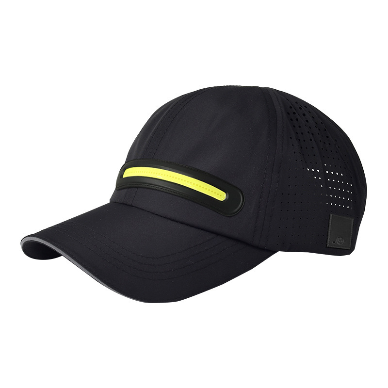 LED rechargeable strong light lighting sun hat lamp hat new private mold outdoor sports golf light-up baseball cap