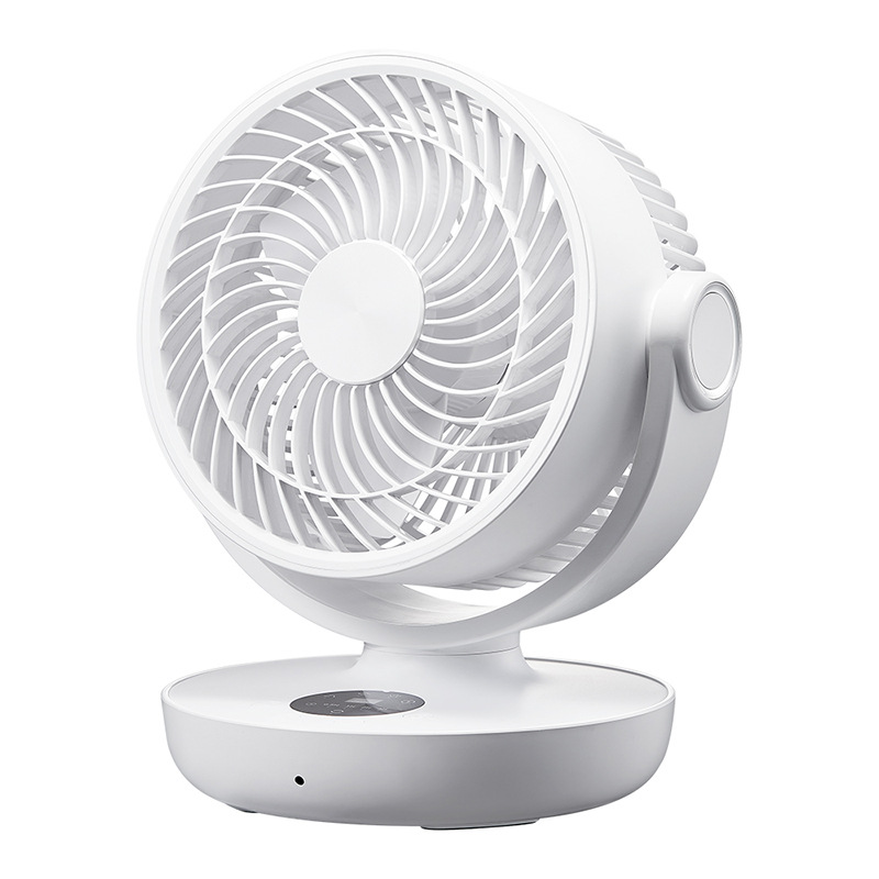 Indoor Circulation Fan High Wind Oscillating Small Fan USB Charging Long Battery Life High Power Air Circulation Fan with Remote Control