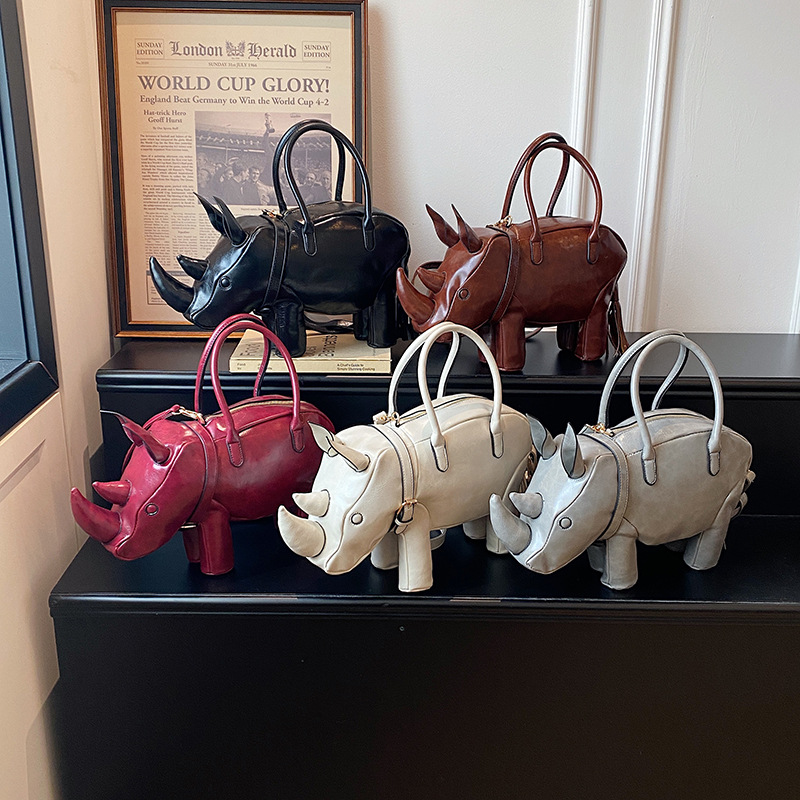 Animal Bag for Women New Novelty Handheld Bag Commuter Shoulder Crossbody Bag