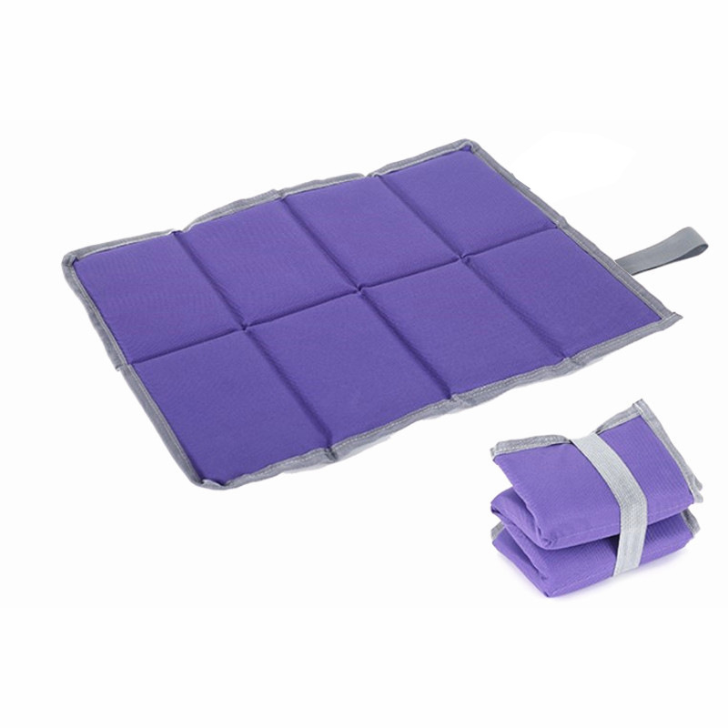 Outdoor 600D Oxford Cloth Foldable Cushion Thickened Pearl Cotton Portable Foldable Picnic Seat Cushion Insulation Dirt-Proof