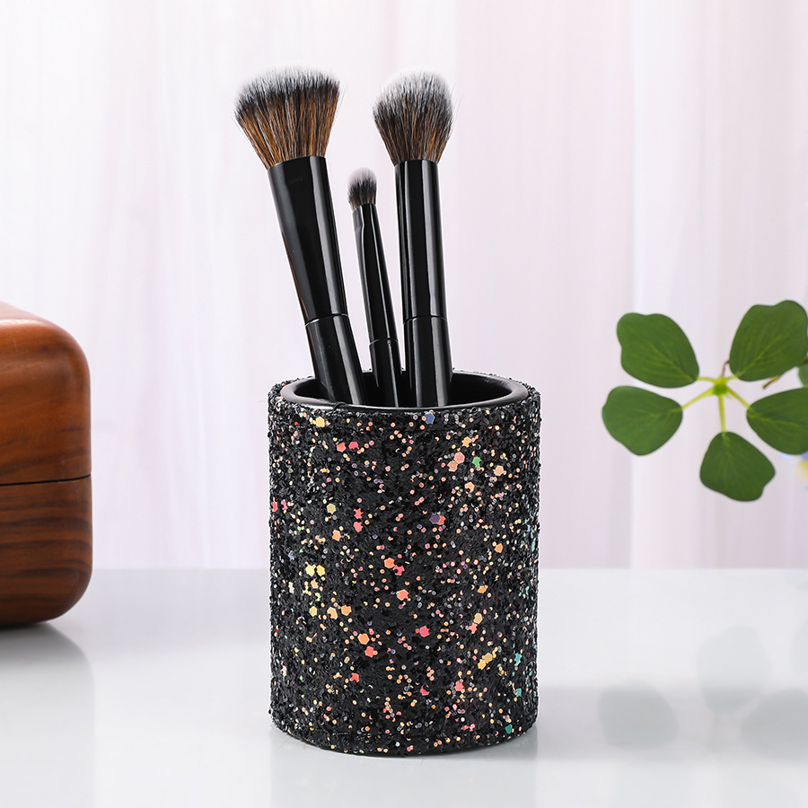 New makeup brush set foundation brush eyeshadow brush contour brush lip brush blush brush storage bucket makeup tool