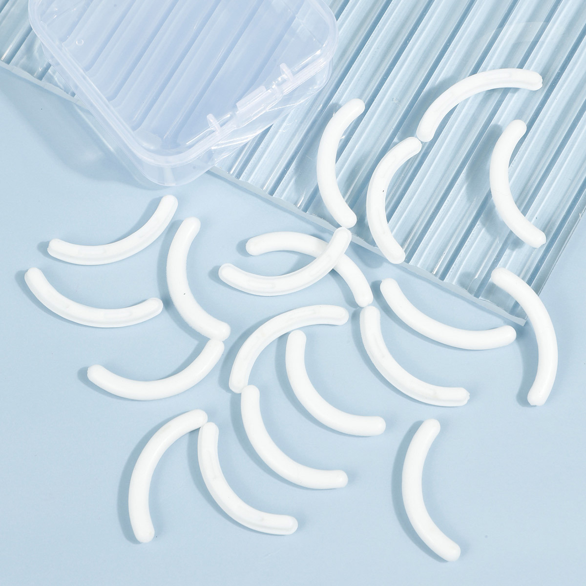 Eyelash Curler Replacement Pad Not Easy to Break High Elasticity Durable Silicone Strip Multi-Color Selection Eye Lash Replacement