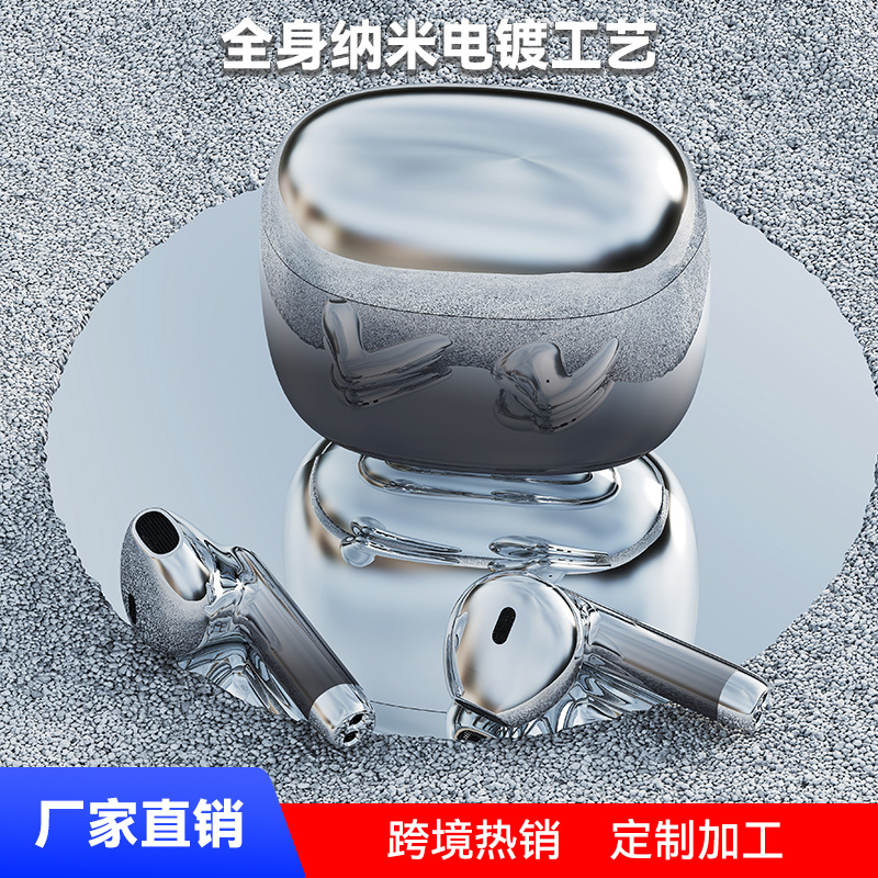 New Private Model Noise Cancelling Digital Display In-Ear True Wireless Earphones Ultra-Long Battery Life High Sound Quality Bluetooth Earphones