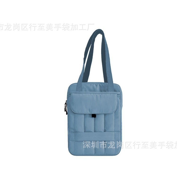 Durable nylon portable storage bag multi-purpose textile computer tote bag hand shoulder bag