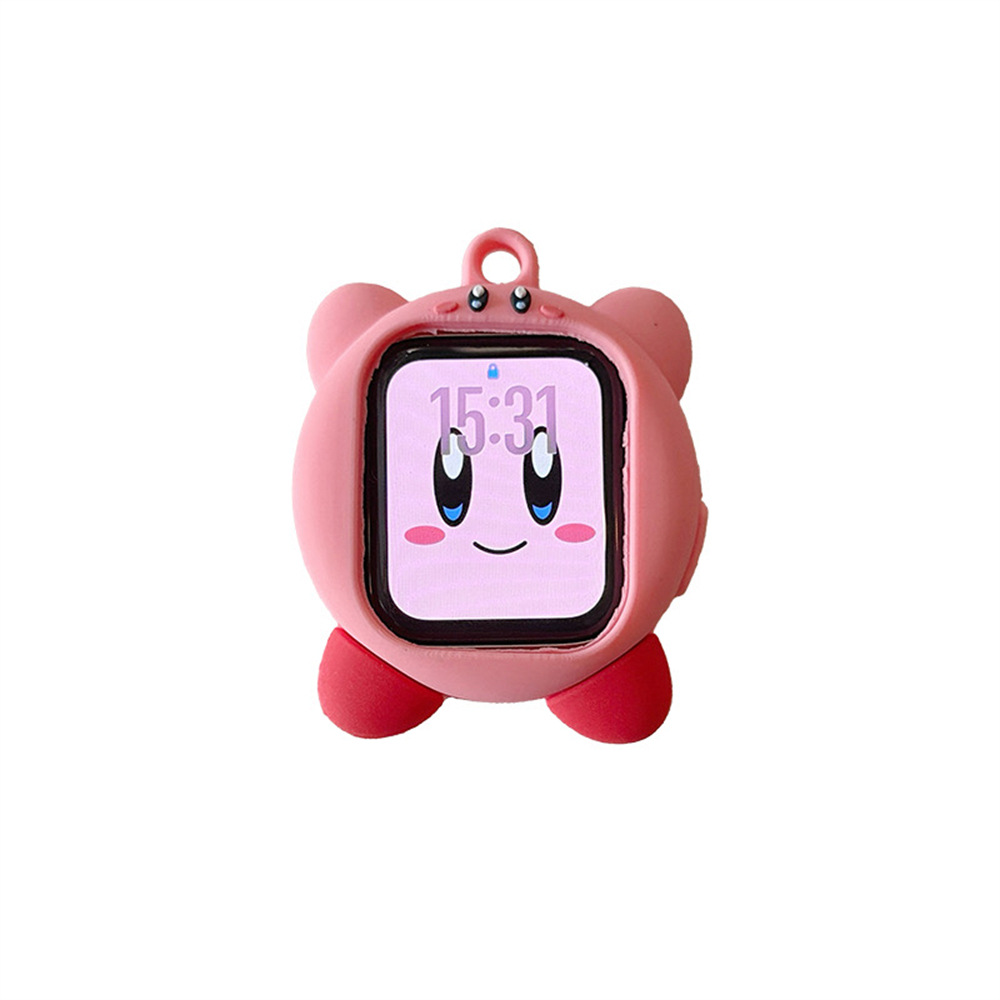 Japanese and Korean cartoon compatible Apple iwatch 1-8 generation Apple watch S10/SE3 silicone ultra2 protective case