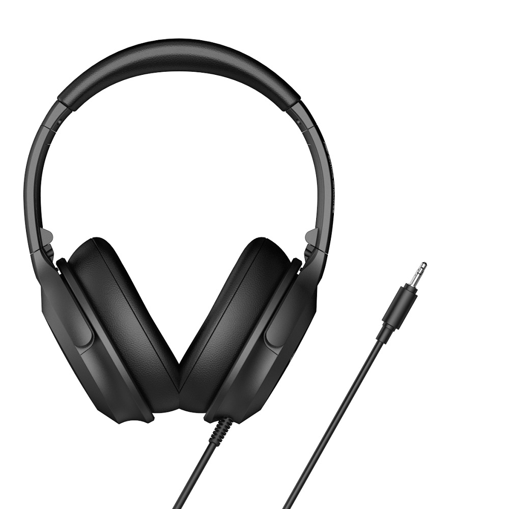 Designable aircraft earphone solution dual plug triple plug headset 3.5MM plug aviation gift wired earphones