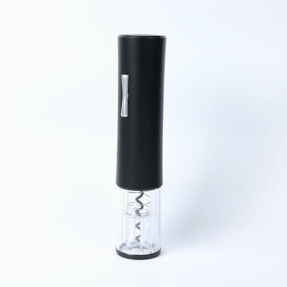 New 2022 Electric Red Wine Opener Simple Black Silver Opener Home Tool