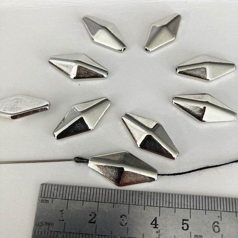 银色12X24mm横孔20颗