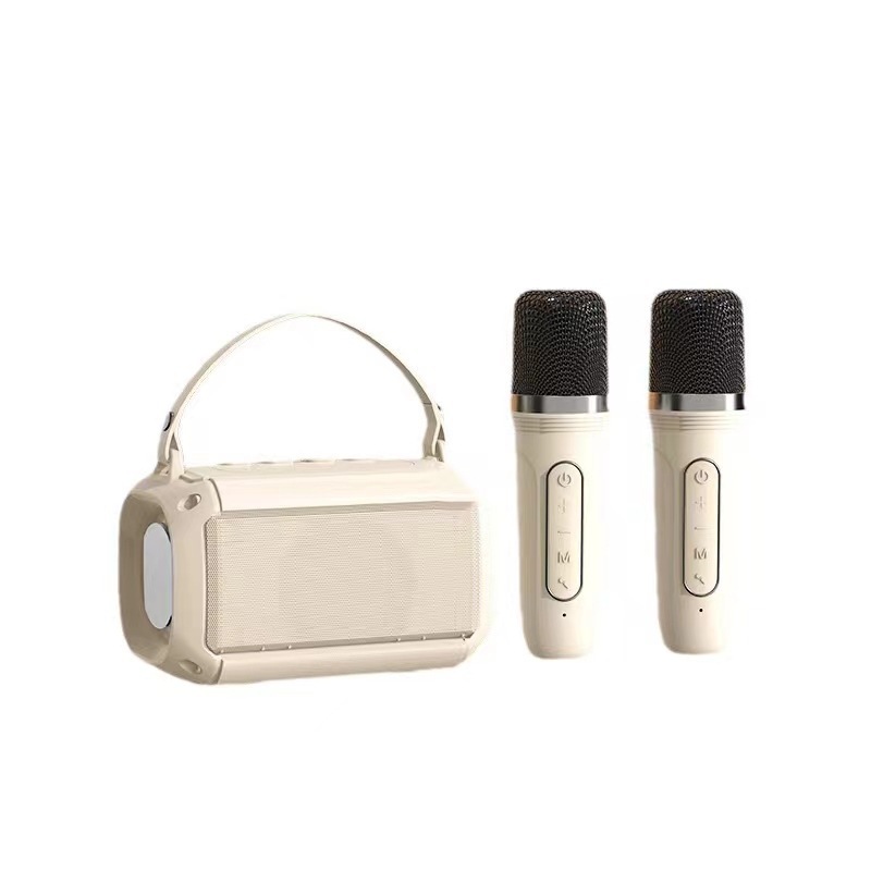 New T33 Bluetooth speaker wireless microphone K song outdoor portable family KTV microphone speaker