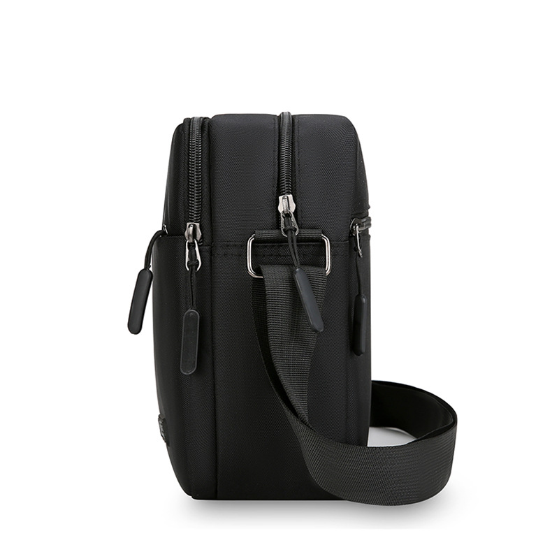 Oxford cloth men's single shoulder crossbody bag sports small bag large capacity simple casual sports backpack