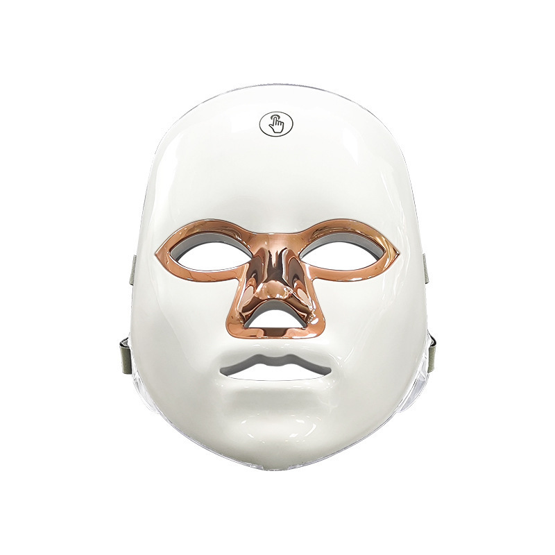 Face Mask Beauty Instrument Large Panel Light Mask Instrument LED Photon Charging Beauty Face Mask Instrument Beauty Instrument Seven Color Light Face Mask
