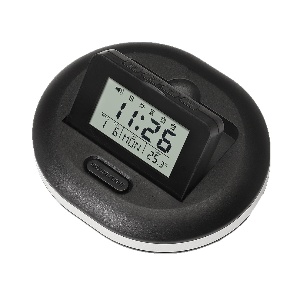 Multifunctional night light countdown alarm clock, bedside vibration snooze alarm clock, student electronic perpetual calendar desk clock